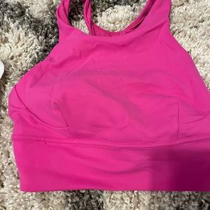 Lululemon wunder train long line bra